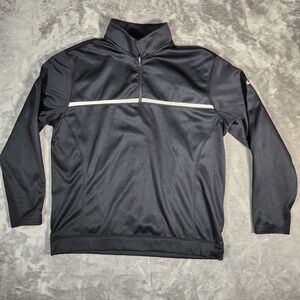 Nike Golf Pullover Men's XL Black Tour Performance Therma-Fit 1/4 Zip‎ Jacket